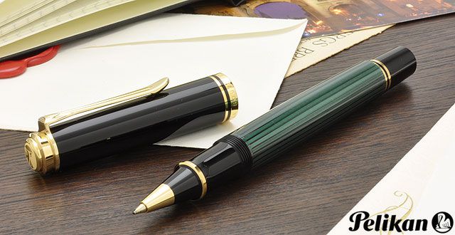 Pelikan ペリカン ローラーボール スーベレーン R600 グリーン