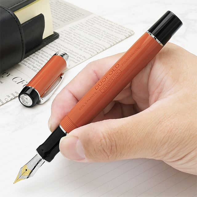 PARKER（パーカー）万年筆 デュオフォールド クラシック ビッグレッド