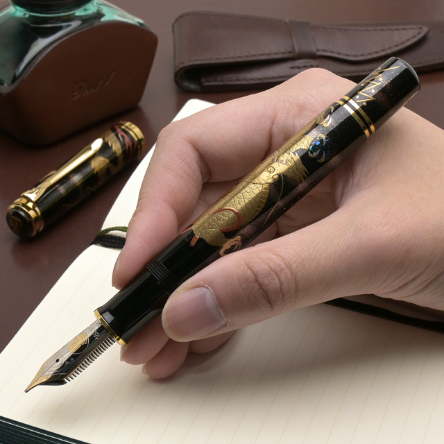 モンテグラッパ 万年筆限定品、龍と桜 Montegrappa モンテグラッパ