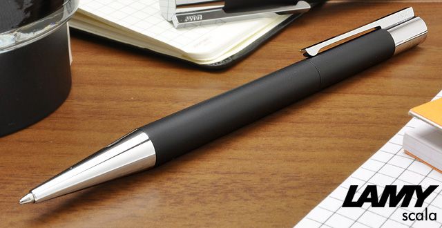 LAMY ラミー ボールペン スカラ L280 マットブラック | ペンハウス