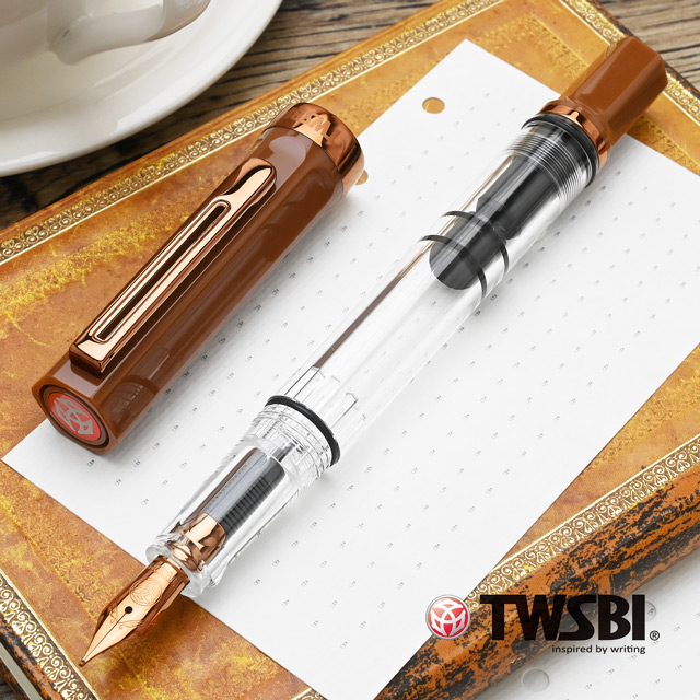 即日出荷OK】万年筆 TWSBI ツイスビー エコ ECO エスプレッソ whith
