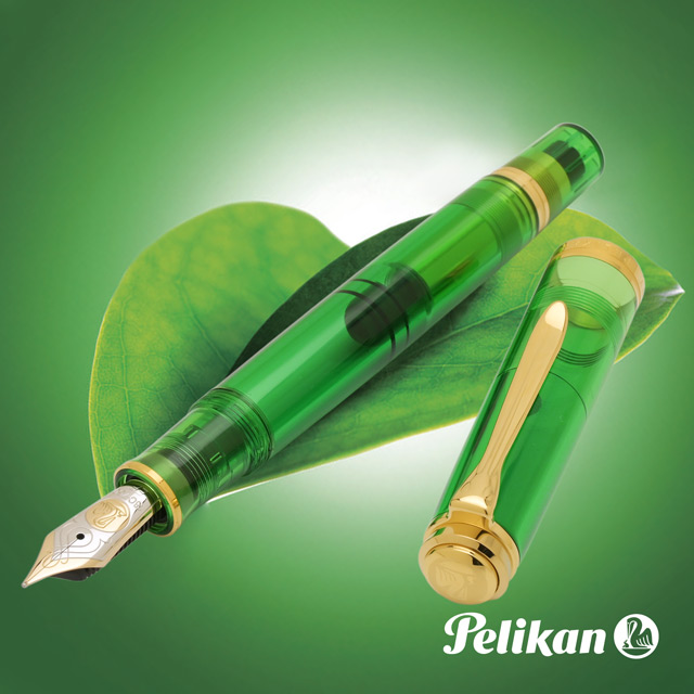Pelikan（ペリカン）万年筆 特別生産品 スーベレーンM800 グリーン