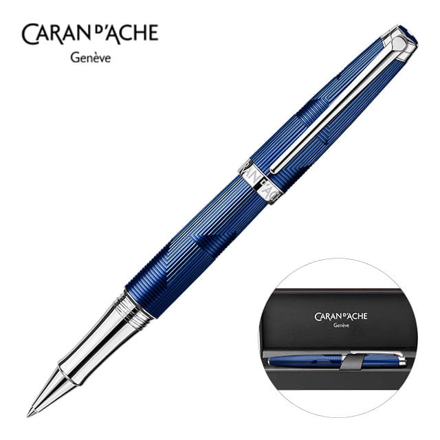 CARAN D'ACHE カランダッシュ 万年筆 レマンコレクション ブルマリン