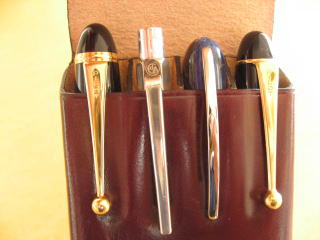 GANZO×趣味の文具箱 マエストロ 4本挿しペンケース