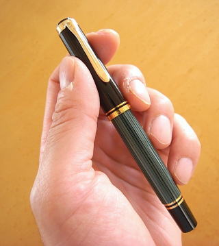 ペリカンM400フルハルター森山氏調整（B→M） ボルドー（新同品）