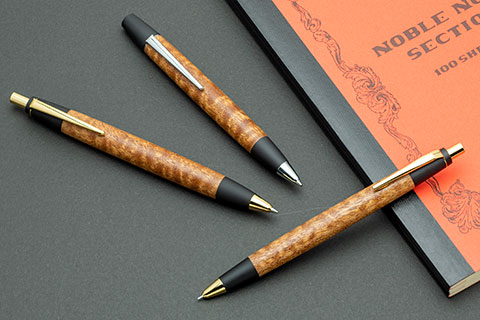 野原工芸 サペリ杢 スタンダードボールペン BP 野原工芸】サペリ杢