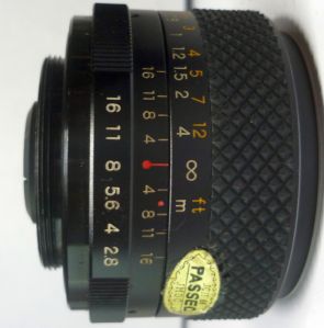 Yashica Auto Yashinon DS-M 28mm F2.8 Lens Reviews - Yashica Lenses