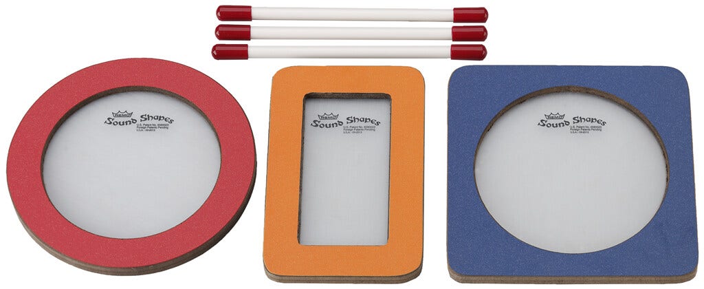 REMO レモ SOUND SHAPES サウンドシェイプ・サークルパック ×3 REMO