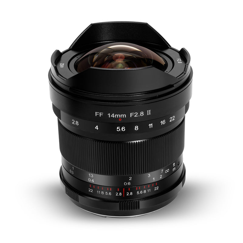 Pergear 14mm F2.8 II Full-Frame Manual Lens for Sony, Nikon, Canon, Le