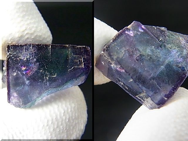 ヤオガンシャン産 ブルーゾーニング パープルファントムフローライト