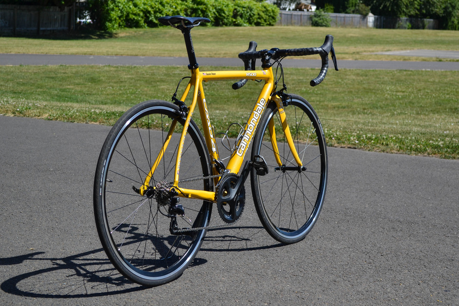 Cannondale Caad4 R500 - Pedal Room
