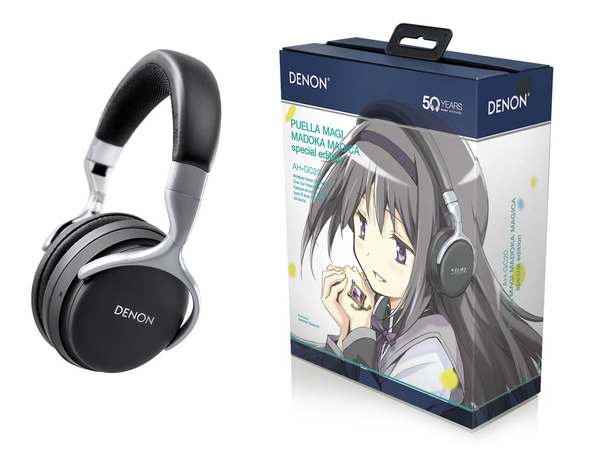 魔法少女まどか☆マギカ × DENONコラボヘッドホン 特典 缶バッジ