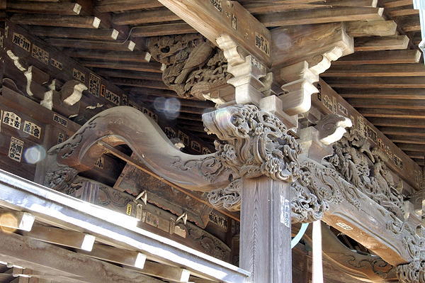 古材 アンティーク 海老虹梁 神社建築 オブジェ