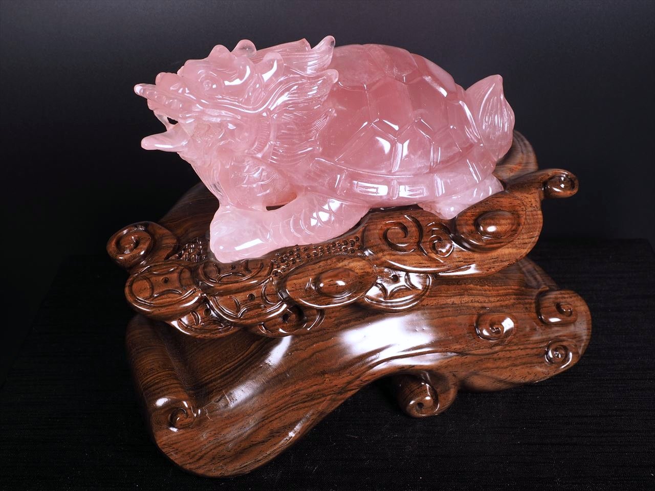 ローズクォーツ守り剣の置物 【公式通販】