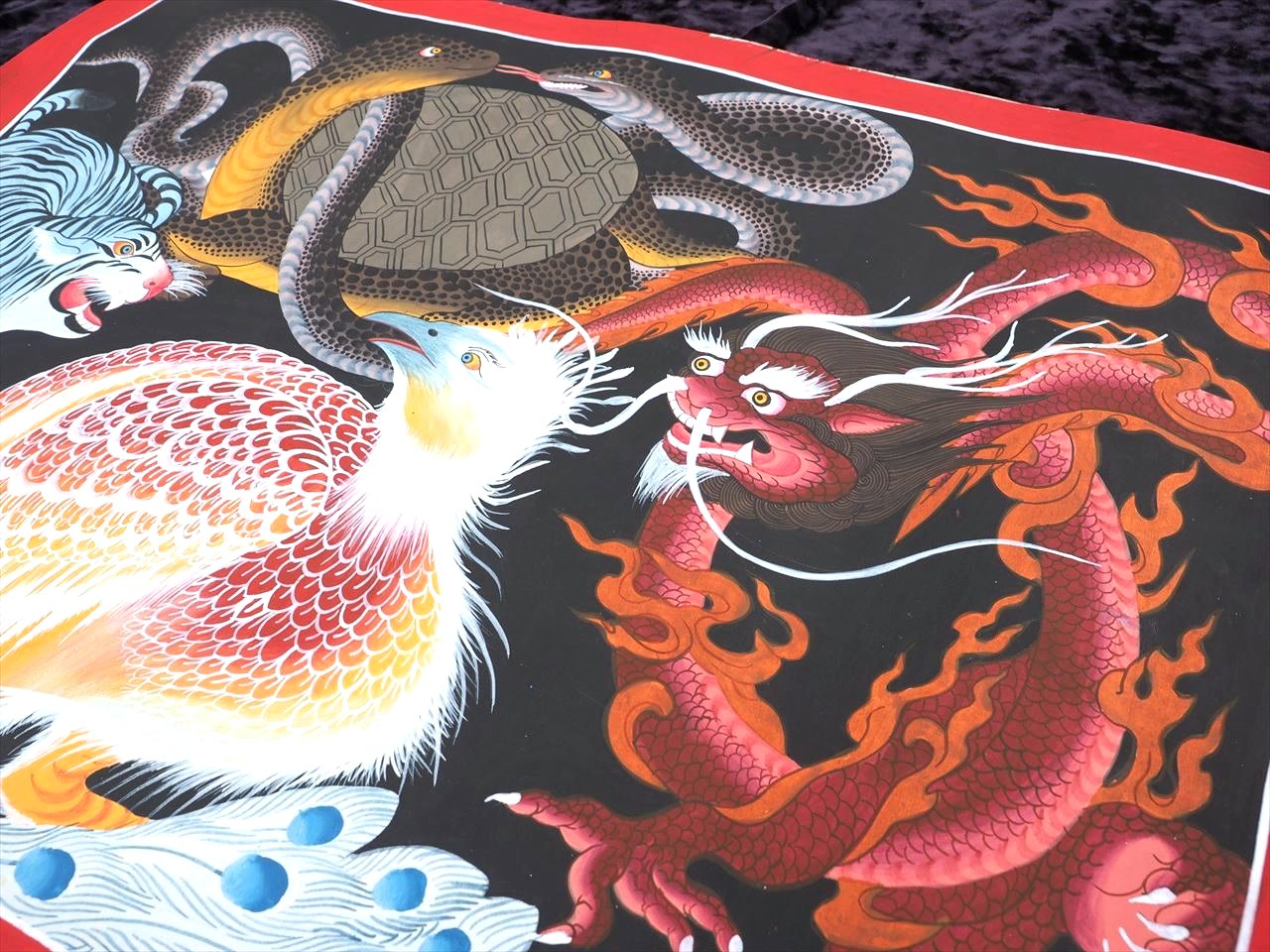 チベット密教 天国への道 曼荼羅（マンダラ）タンカ【新品・一点物