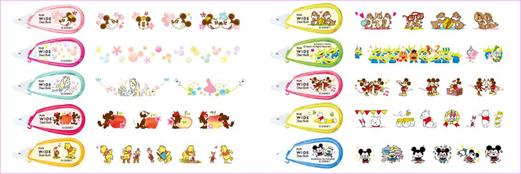 デコレーションテープ「ワイドデコラッシュ」 ＜数量限定＞ディズニー