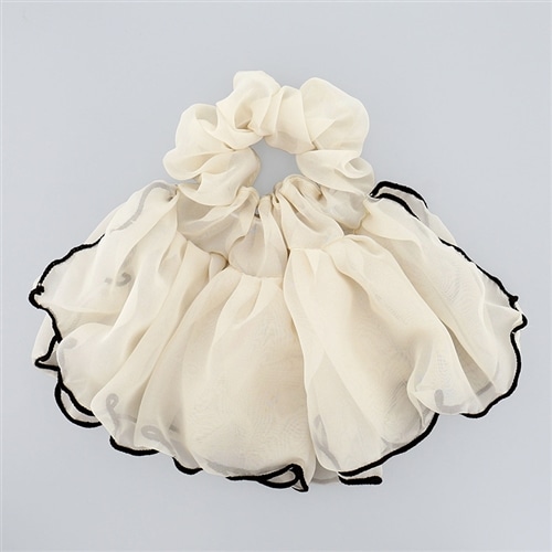 Flowering フラワーリング シュシュ HHS0618(ブラック): 通常| プラザ