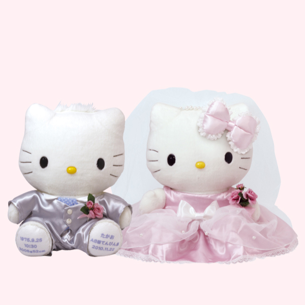 ハローキティ ダニエル ウェディング ぬいぐるみセット