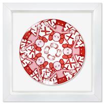 Plate by KAWS カウズ プレート Artware Editions Plate by KAWS