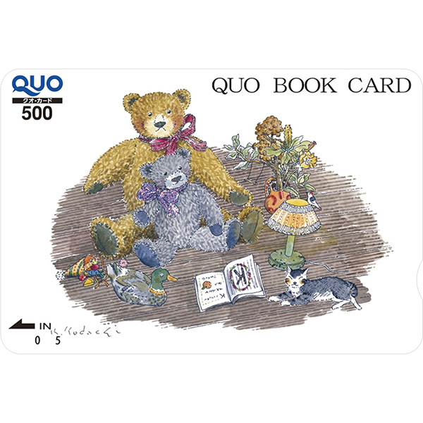 QUOカードオンラインストア | QUO BOOK CARD 500