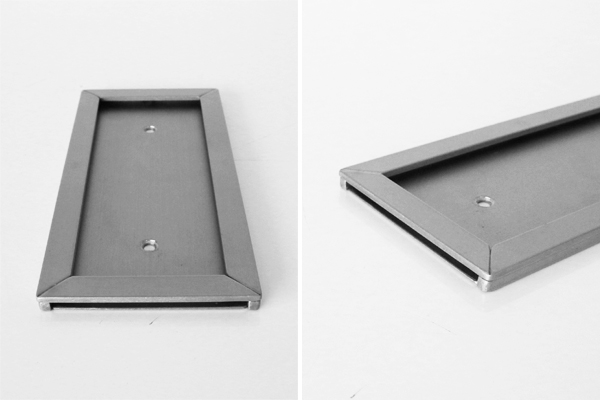 メタルネームプレートケース ステンレス Mサイズ | ET-OT006-04-G108