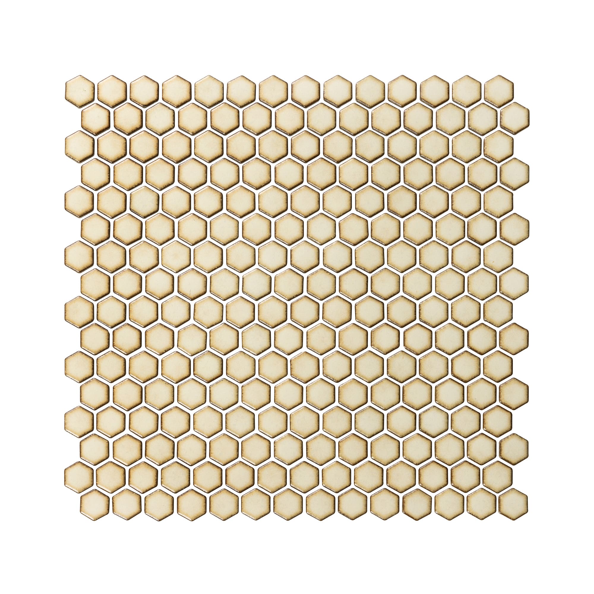 ハニカムタイル 渋アイボリー（シート） | WL-TL016-02P-G141
