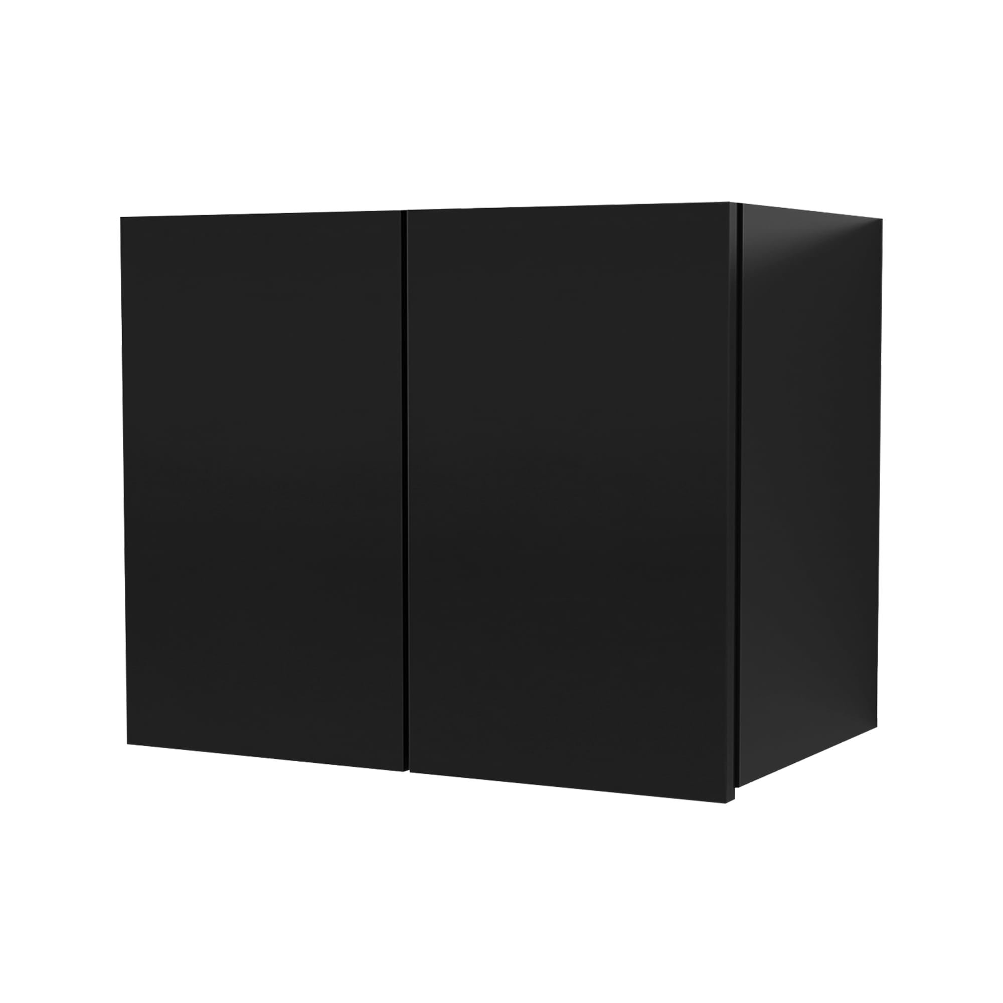 オーダー吊り戸棚 開き扉 ブラック W460～909 | KB-KC024-06a-G183