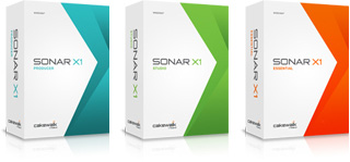 Windowsベースの音楽制作ソフトウェア SONARの新シリーズ「SONAR X1