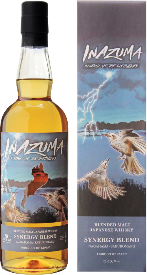 INAZUMA SYNERGY BLEND ウイスキー 長濱浪漫ビール長濱蒸溜所×三郎丸