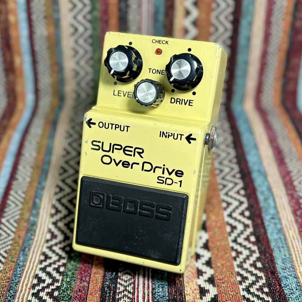 【美品】BOSS SUPER OverDrive SD-1 BOSS SD-1 SUPER OverDrive 最初の1台におすすめ！ スーパーオーバー