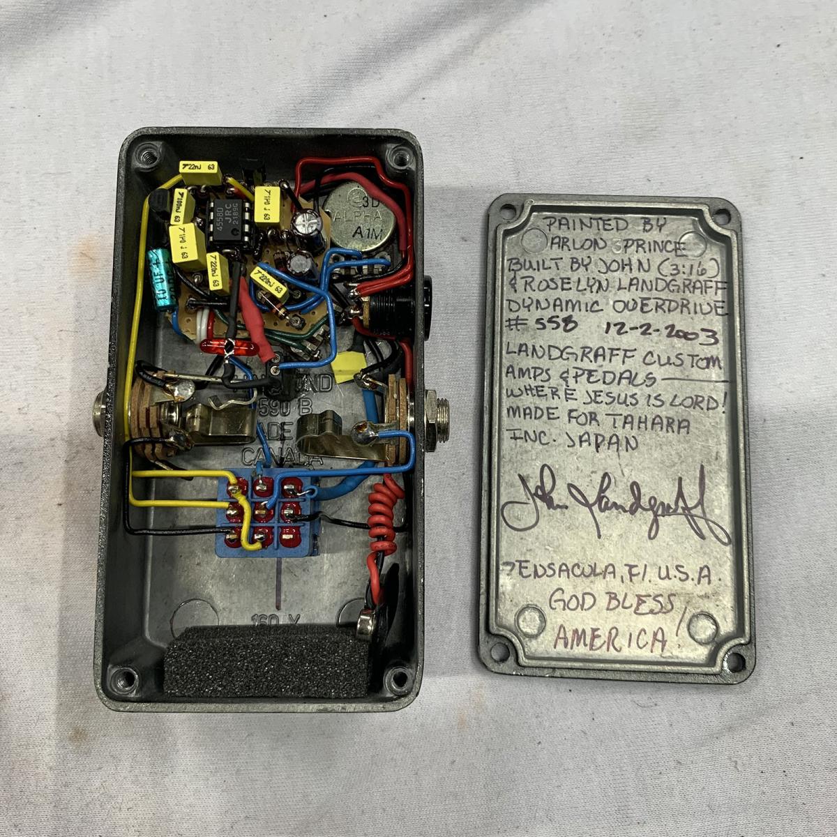 自作ランドグラフDynamic Overdrive/直接プリント仕様 自作ランドグラフDynamic Overdrive/直接プリント仕様 自作ランド