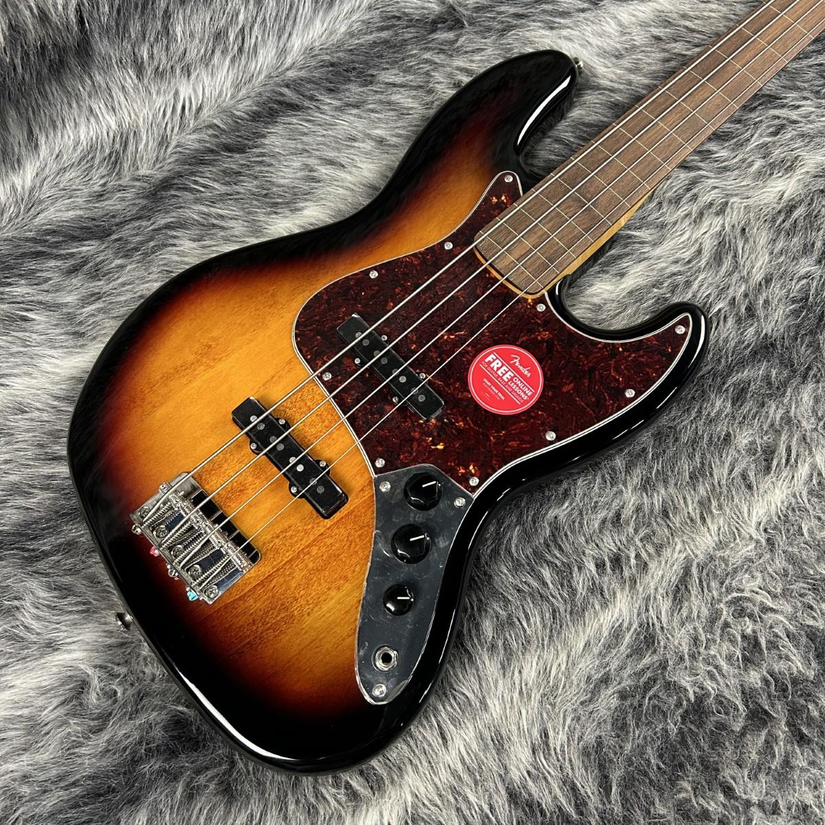 Squier Classic Vibe '60s Jazz Bass Fretless Laurel Fingerboard 3