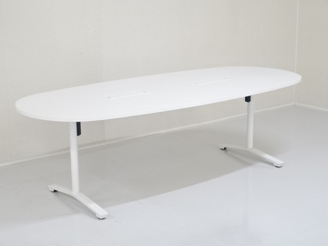 中古｜オカムラ｜ラティオ2｜舟型会議テーブル・ミーティングテーブル