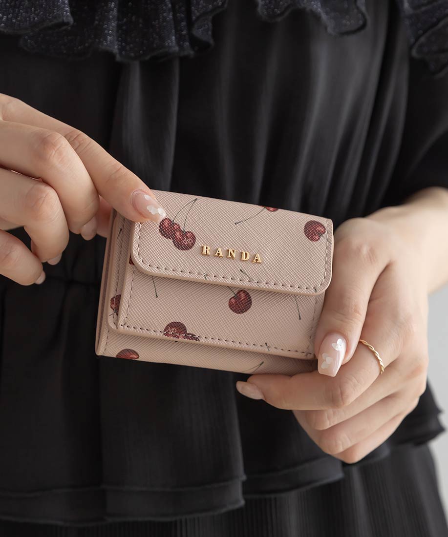 チェリープリントミニウォレットRANDA公式サイト