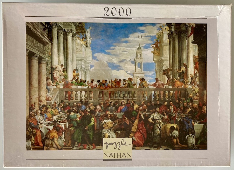 2000, Nathan, The Wedding at Cana, Paolo Veronese - Rare Puzzles