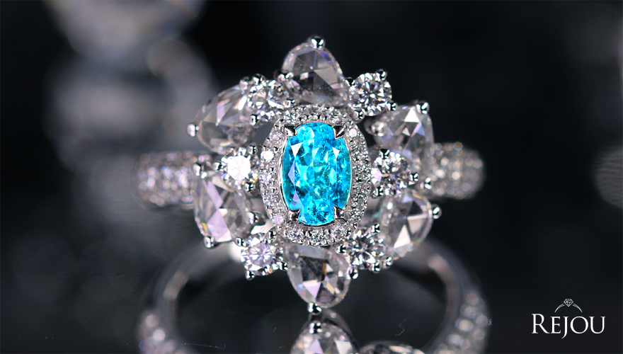 ringo☆ブラジル産バターリャパライバトルマリン☆リングオーダー