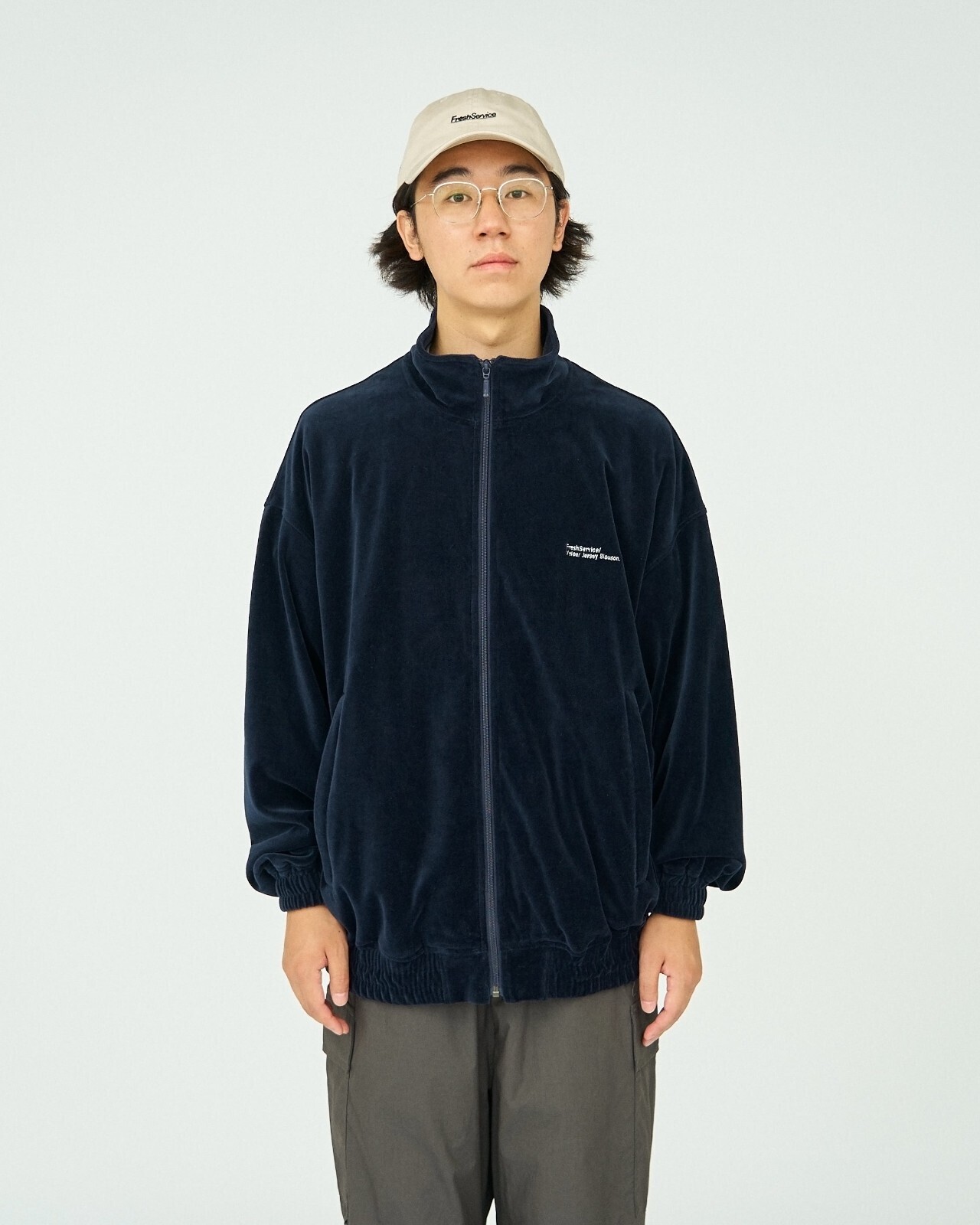 ベロアジャージーブルゾン - フレッシュサービス メンズ｜公式通販