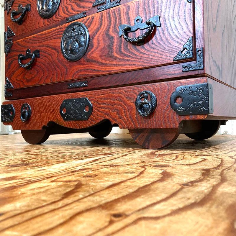 kaokao様専用＊岩谷堂 箪笥 チェスト 民芸家具 南部鉄器 3尺箪笥 欅