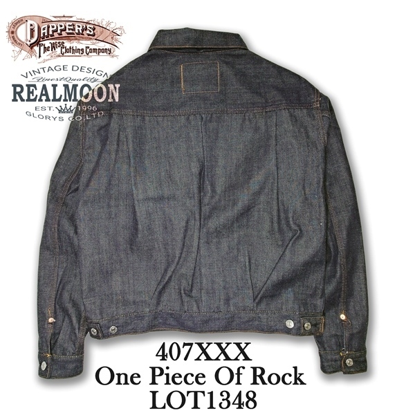 DAPPER'Sダッパーズ No.1348 2NDデニムジャケット 407XXX [One Piece