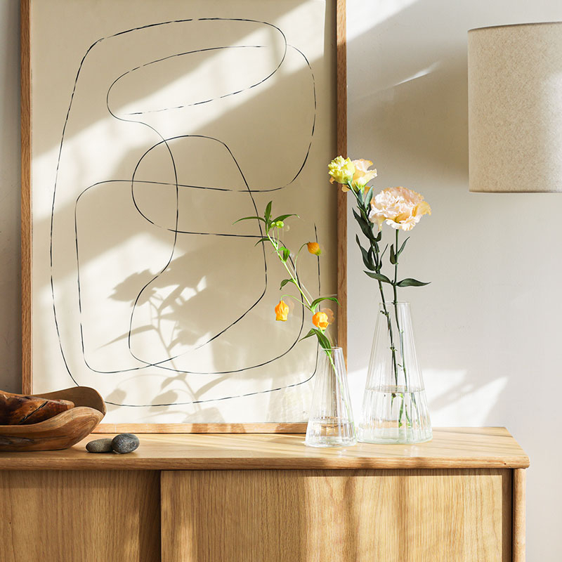 Re:CENO product｜アートフレーム Oak round frame アートフレーム Oak