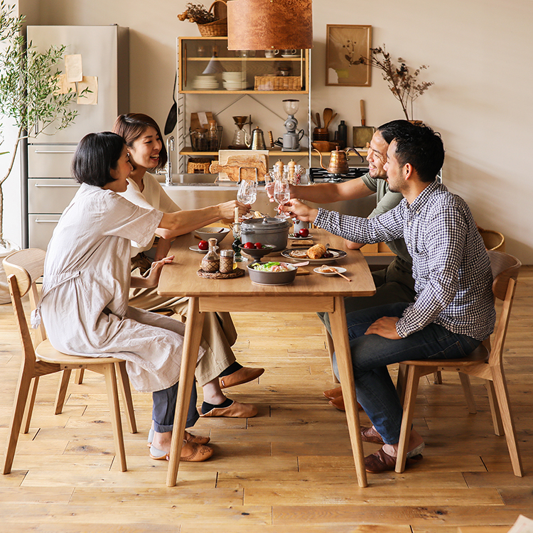 ダイニングテーブル RIVER 幅135cmタイプ ｜家具・インテリア通販 Re