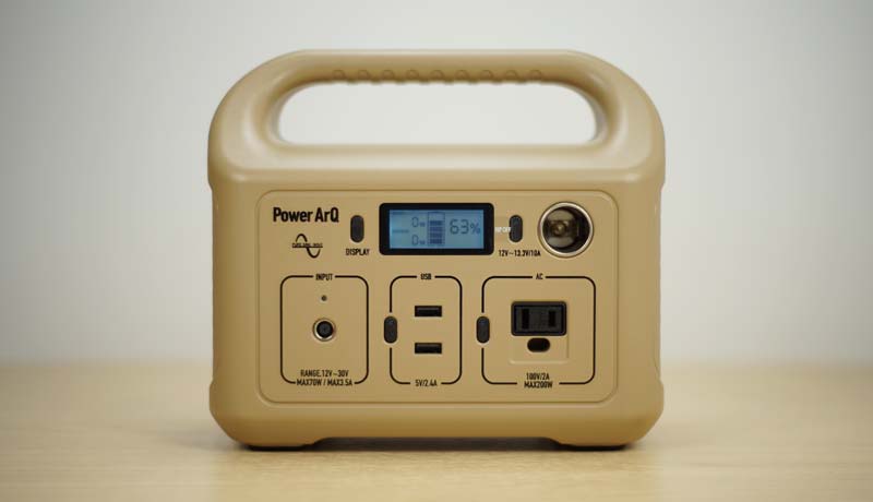 ポータブル電源 SmartTap PowerArQ miniの紹介 | リッツキャンパー