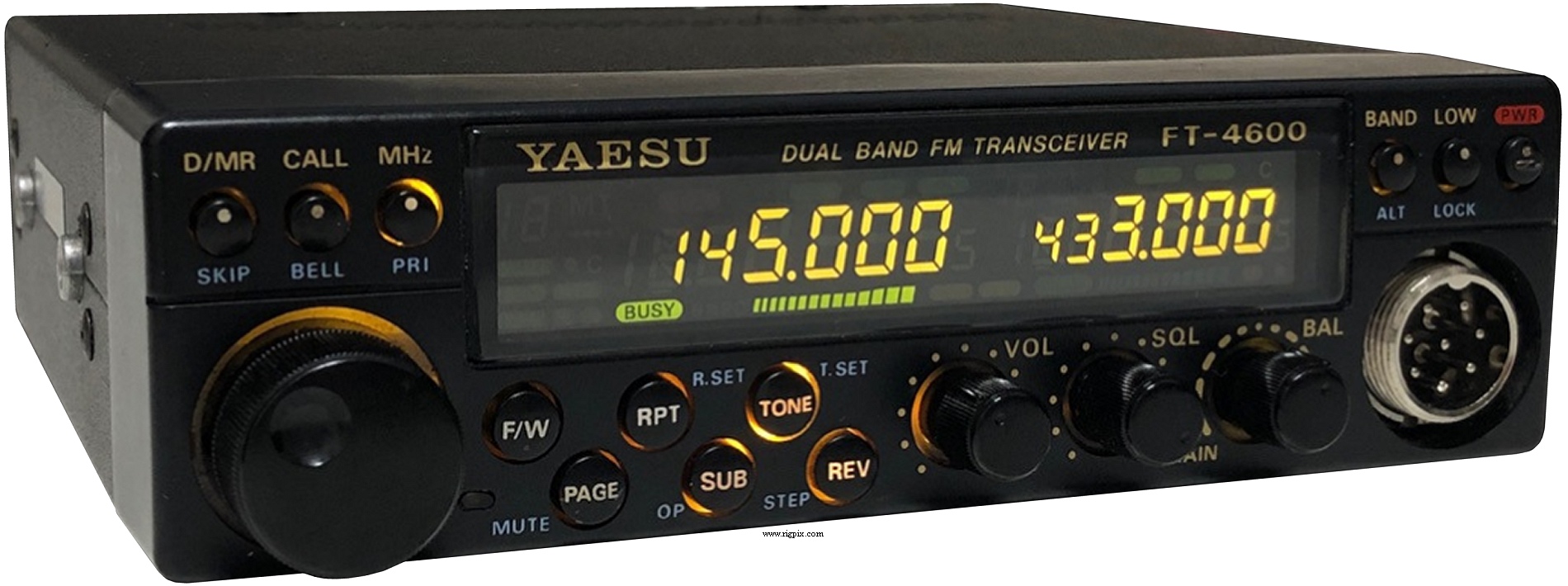 YAESU FT-4600H デュアルバンドトランシーバー50/35W 送受可 YAESU FT