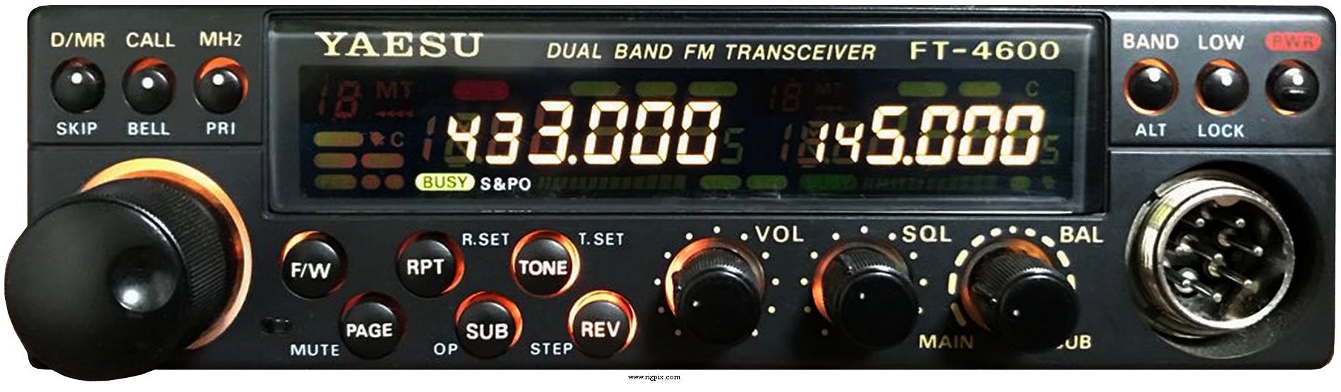 YAESU FT-4600 デュアルバンドFMトランシーバー 本体のみ ほぼ新品