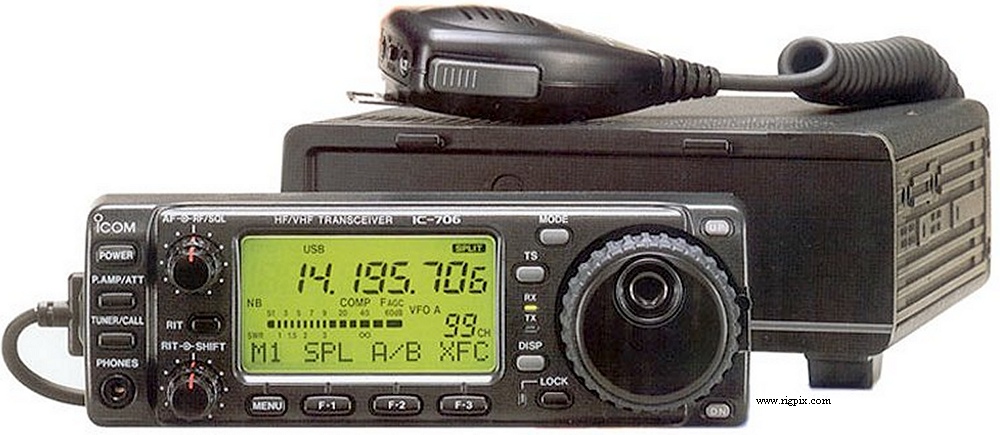 ICOM IC-706MKⅡGM トランシーバー アマチュア無線機 RigPix Database