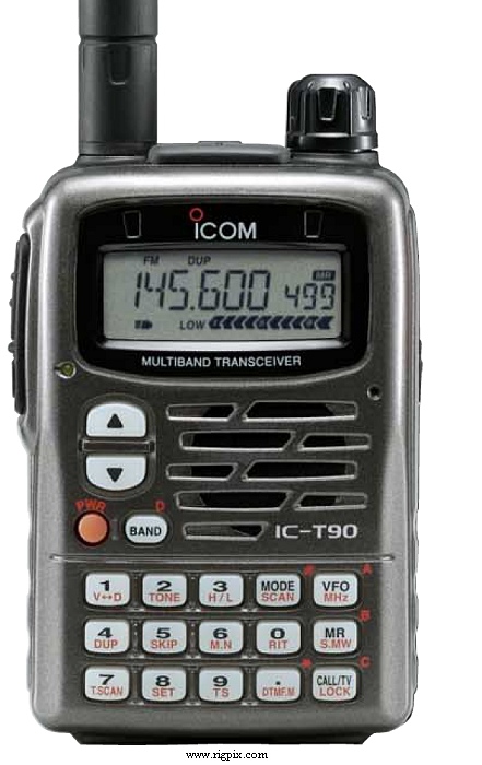◇ICOM MULTIBAND TRANSCEIVER IC-T90【02】◇ RigPix Database - Icom