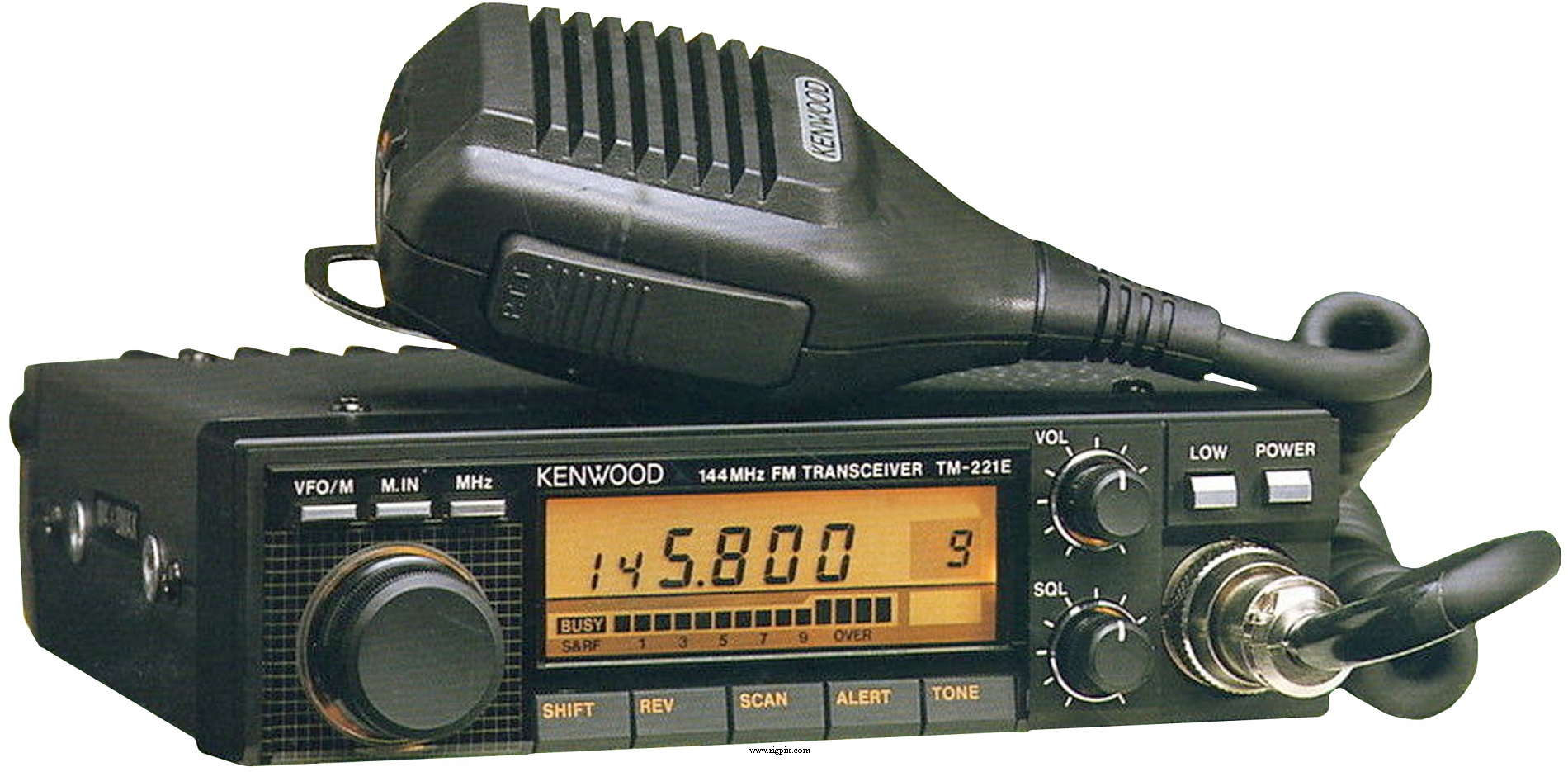 KENWOOD TM-221 モービル機 RigPix Database - Kenwood/Trio - TM-221E