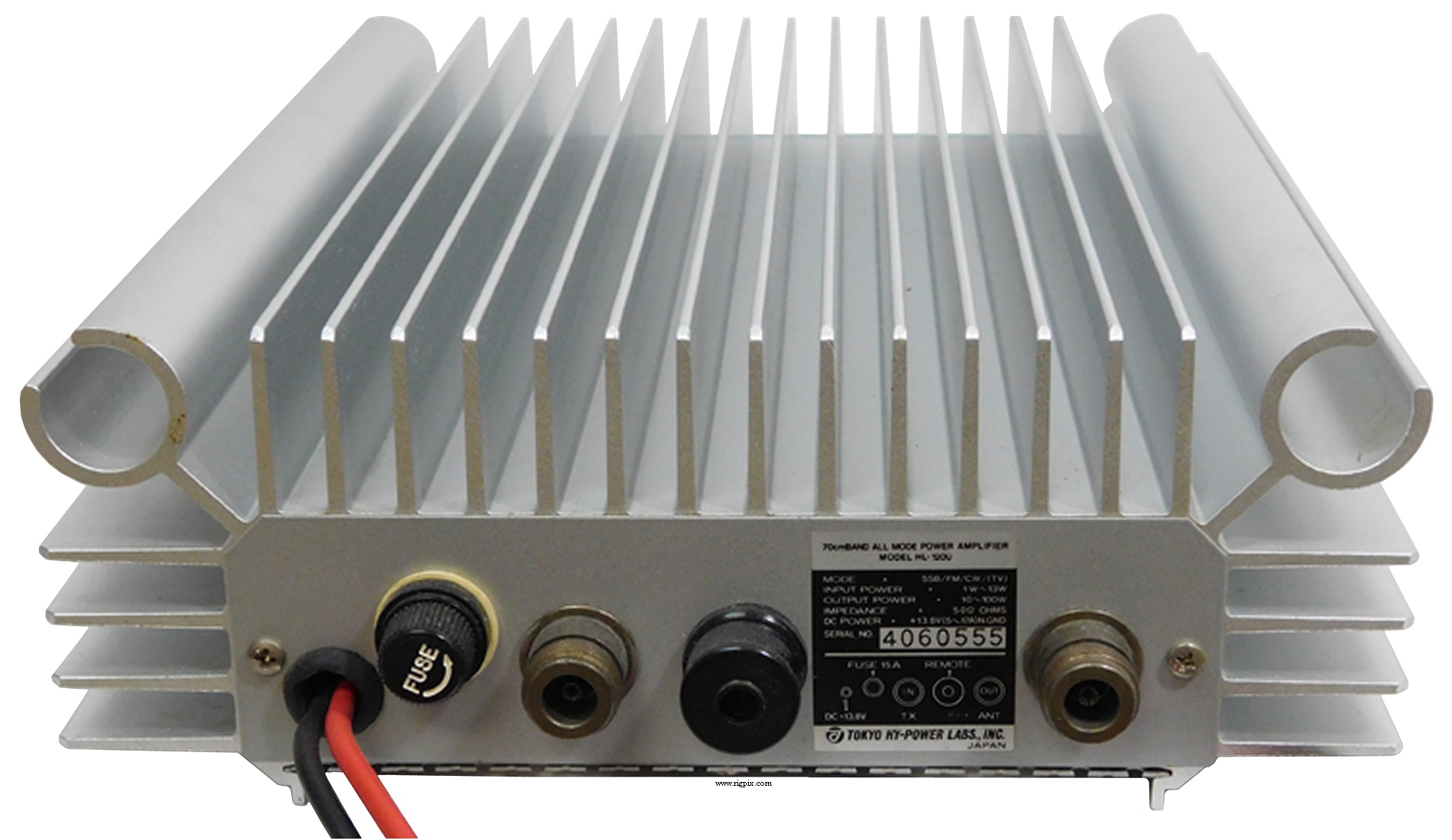 RigPix Database - Power amplifiers - Tokyo Hy-Power HL-120U
