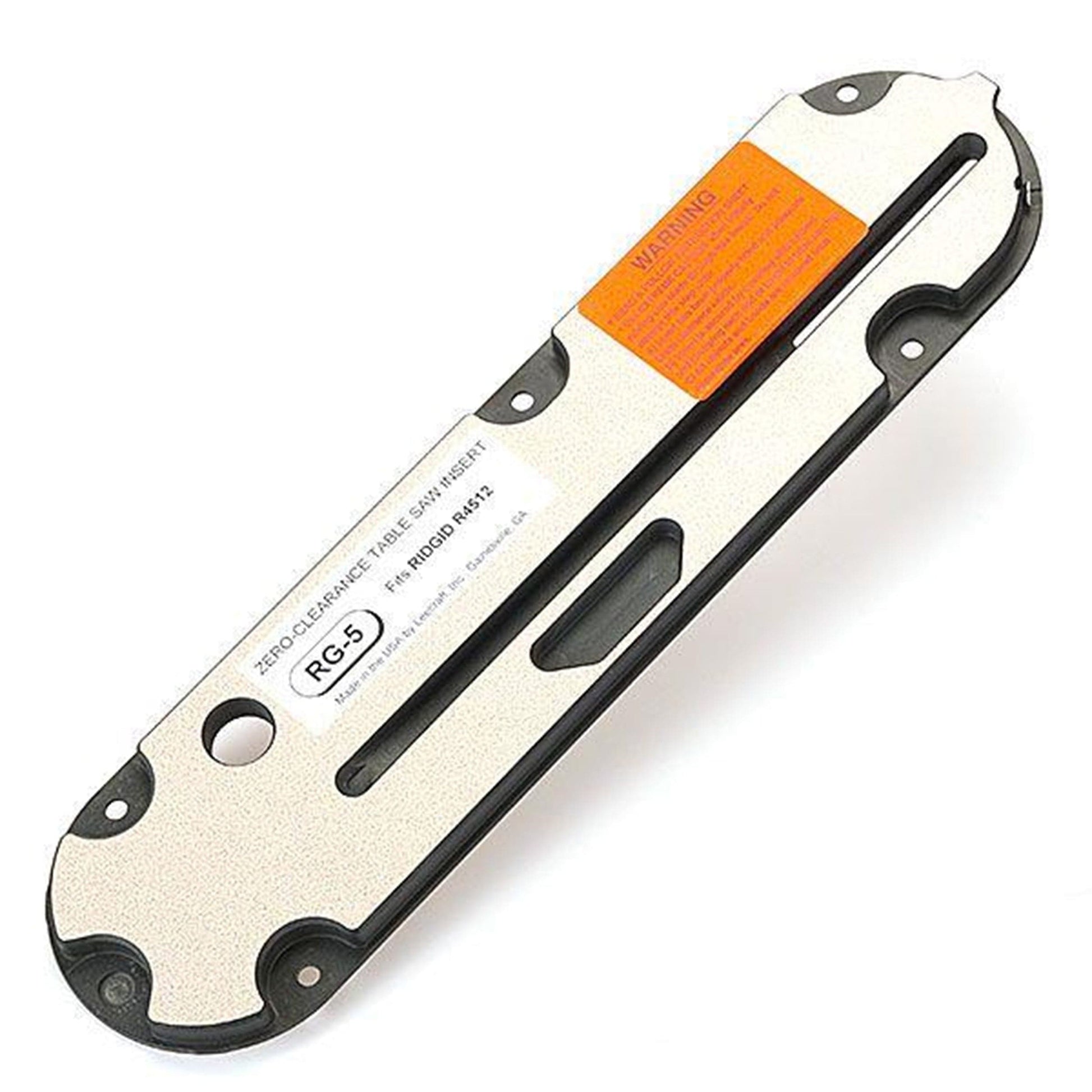 Leecraft Ridgid R4512 Table Saw Zero-Clearance Blade Insert , (RG