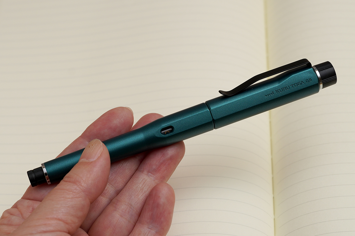 クルトガダイブ（デンスグリーン・オーロラパープル）